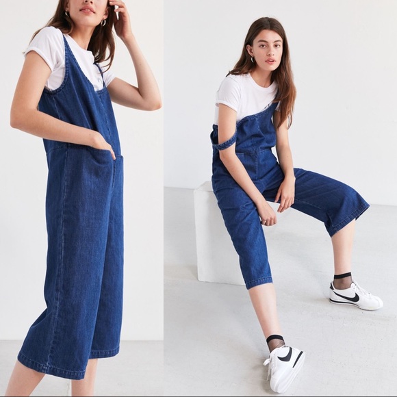 Urban Outfitters Pants - BDG Denim Culotte Coverall Jumpsuit